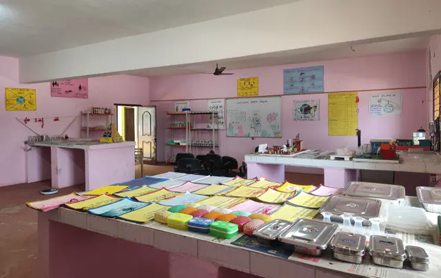 Health education material and kits in the Community Health Nursing Laboratory